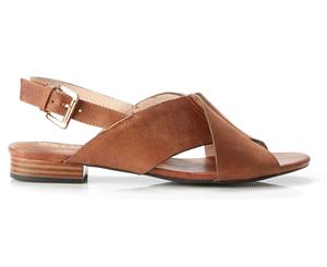 Walnut Melbourne Women's Lila Sandal - Tan