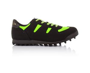 Walsh PB Fell Junior Black Green Trail Running Shoes Trainers Sneakers Pumps