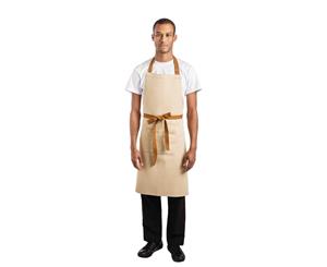 Whites Bib Apron Khaki - 700 x 1000mm