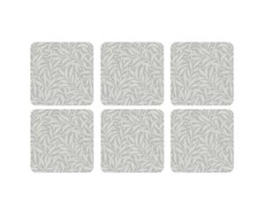 William Morris Pure Willow Bough Coasters Set of 6