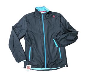 Wilson Men's Nvision Windbreaker Tennis Jacket - Coal