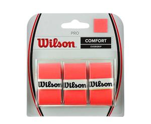 Wilson Pro Overgrip 3 Pack - Orange