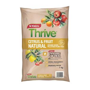 Yates Thrive Natural Citrus & Fruit Organic Based Pelletised Plant Food