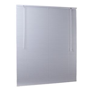 Zone Interiors 60 x 150cm 25mm Aluminium Slimline Dusk Venetian Blind - 600mm x 1500mm White