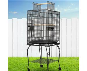 i.Pet Bird Cage Pet Cages Aviary 145CM Large Travel Stand Budgie Parrot Toys