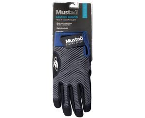 1 Pair of Mustad Casting Gloves - General Purpose Fishing Gloves