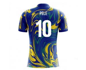 2018-19 Brazil Airo Concept Away Shirt (Pele 10)