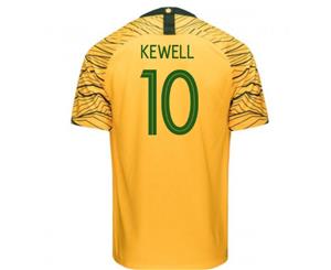 2018-2019 Australia Home Nike Football Shirt (Kewell 10)