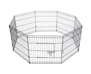 24' Dog Rabbit Playpen Exercise Puppy Enclosure Fence