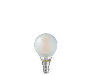 4 Watt Fancy Round Dimmable LED Filament Bulb (E14) Frosted