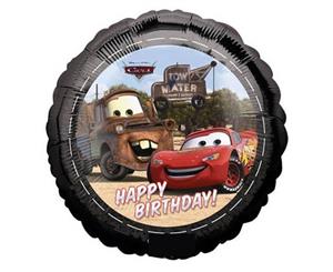 45cm Disney Cars Happy Birthday! Foil Balloon