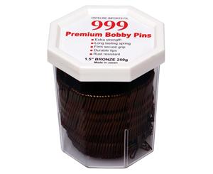 999 Bobby Pins 1 1/2' - Bronze