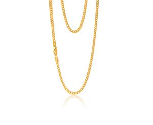 9ct Yellow Gold Filled 60cm Curb Chain