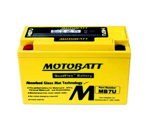 AGM Motobatt Quad Flex Battery Absorbed Glass Mat Technology MB7U 12V