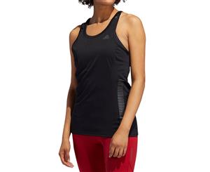 Adidas Women's Rise Up N Run Running Tank Top - Black