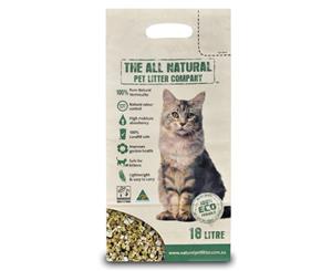 All Natural Pet Cat Litter Vermiculite Lightweight Eco friendly - 18L (CLANL18)