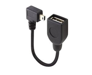 Alogic Right Angle 15cm Mini USB Male to USB Type A Female USB2-MAB-RTADP