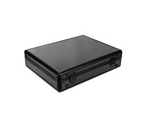 Aluminium Briefcase Equipment Tools Case Box Black Brief Case Large Size