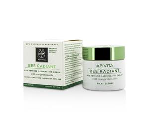 Apivita Bee Radiant Age Defense Illuminating Cream Rich Texture 50ml/1.76oz