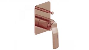 Arcisan Synergii Bath/Shower Mixer with Diverter - Brushed Rose Gold PVD