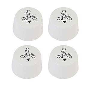 Arlec Wall Fan Controller Knob Replacement - 4 Pack