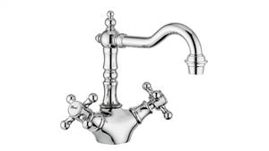 Armando Vicario Provincial Twin Handle Basin Mixer