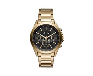 Armani Exchange Drexler Watch AX2611 Stainless Steel Chronograph|Date Gold