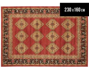 Arya Beauty Classic Leopold 230x160cm Rug - Red