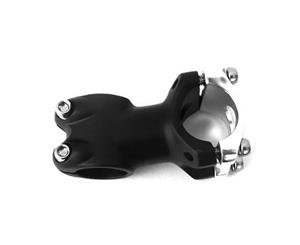 BPW Bike/Cycling Stem - Ahead Stem - 31.8mm BB - 7 Degree Rise - Black / Silver