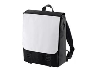 Bagbase Sublimation Backpack / Rucksack / Bag (10 Litres) (Black) - BC3157