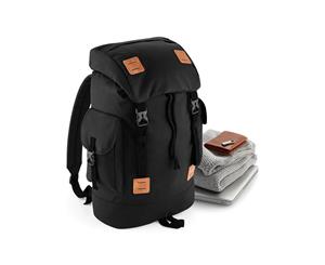 Bagbase Urban Explorer Backpack/Rucksack Bag (Black/Tan) - BC3674