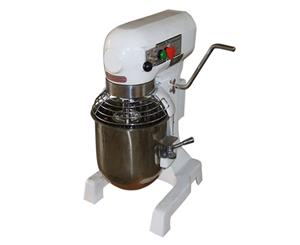 Bakermax 10 Litre Heavy Duty Planetary Mixer - Silver