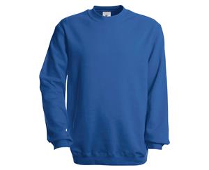 B&C Unisex Set In Modern Cut Crew Neck Sweatshirt (Royal Blue) - BC2013