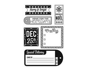 Basicgrey - 25Th & Pine - Clear Stamps - December 25