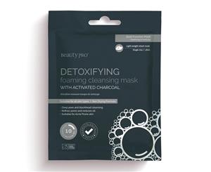 BeautyPro Detoxifying Bubbling Cleansing Mask with Activated Charcoal (1 x 20ml)