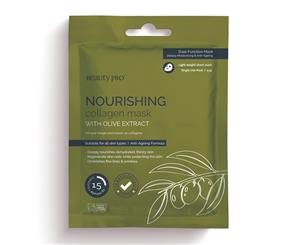 BeautyPro Nourishing Collagen Face Mask with Olive Extract (1 x 23g)