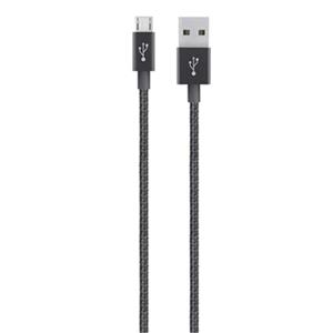 Belkin MIXITUP Metallic Micro-USB to USB Cable (Black)