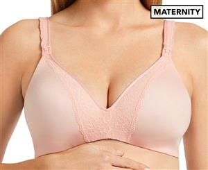 Berlei Barely There Deluxe Maternity Bra - Blush