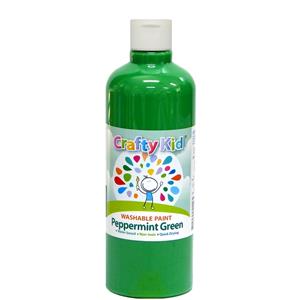 Boyle 500ml Peppermint Green Crafty Kid Washable Paint