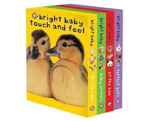 Bright Baby Touch & Feel Boxed Set  On the Farm Baby Animals at the Zoo and Perfect Pets