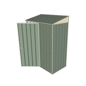 Build-a-Shed 1.5 x 0.8 x 2m Skillion Shed - Green