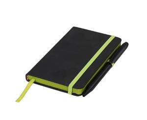 Bullet Noir Edge Notebook (Black/Lime) - PF2741