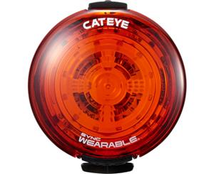 CatEye SYNC Wearable 50 Lumen Bike Tail Light Red