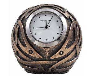 Celtic Design Bronze Ball Shaped Clock