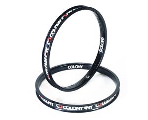 Colony BMX Rim - Contour Rim - 20" - Black