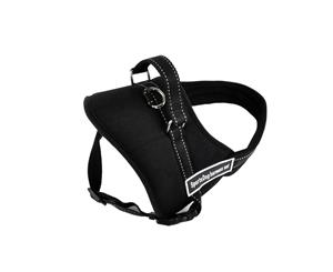 Control Dog Pulling Harness Adjustable Support Black