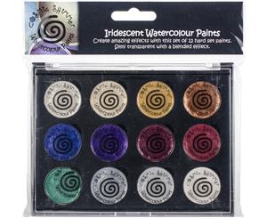 Cosmic Shimmer Iridescent Watercolor Palette Set 7-Christmas