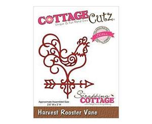 Cottagecutz - Elites Die - 2.6X3 Inches Harvest Rooster Vane