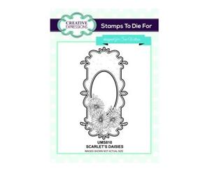 Creative Expressions Cling Stamps - Scarlets Daisies