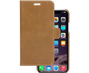 DBRAMANTE 1928 Lynge Full-Grain Leather Folio Case For iPhone 11 (6.1-Inch) - Tan